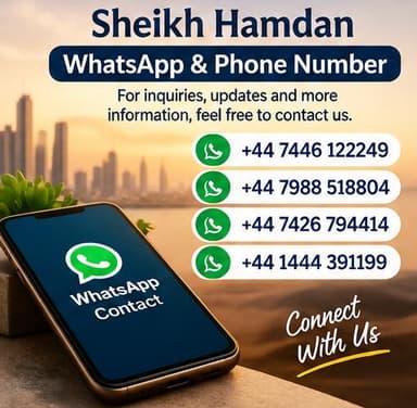 Sheikh Hamdan Foundation Contact Number